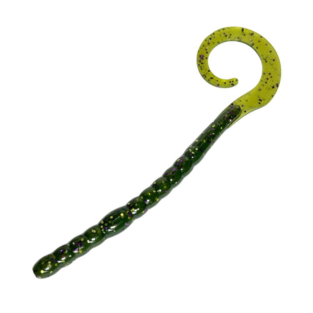 BAIT CONN Curly Tail Worm 10"