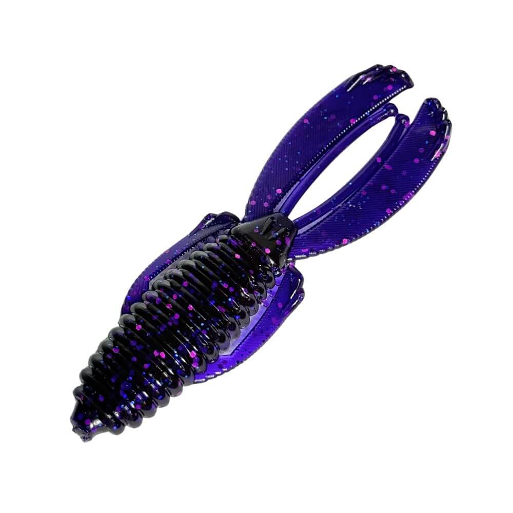 Grape Jelly Knuckle Bug 4" Soft Baits for fishing