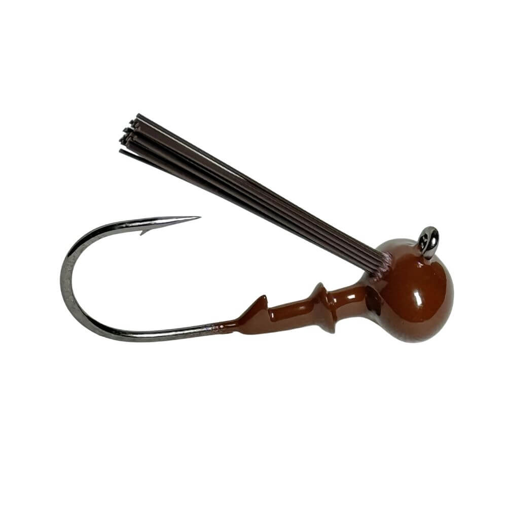 BAIT CONN Heavy Wire Weedless Football Jig Head