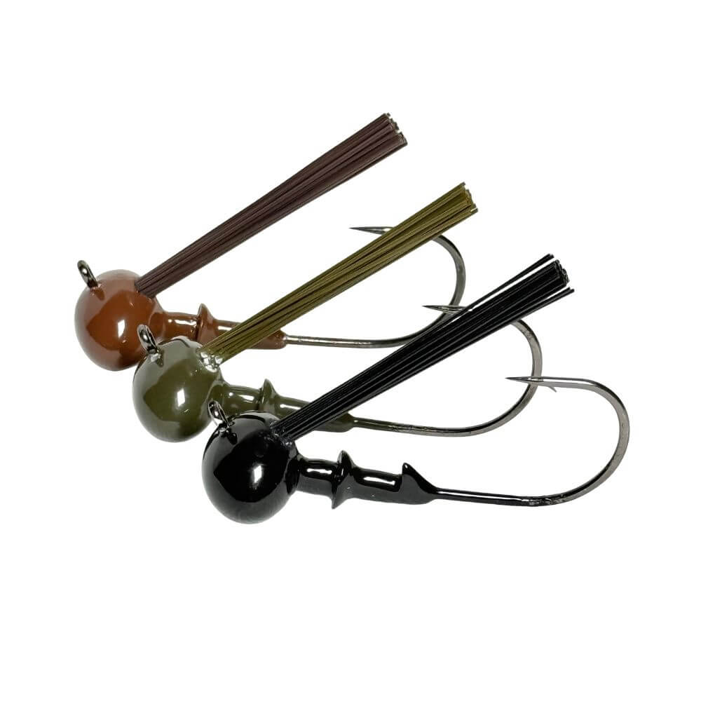 BAIT CONN Light Wire Weedless Football Jig Head