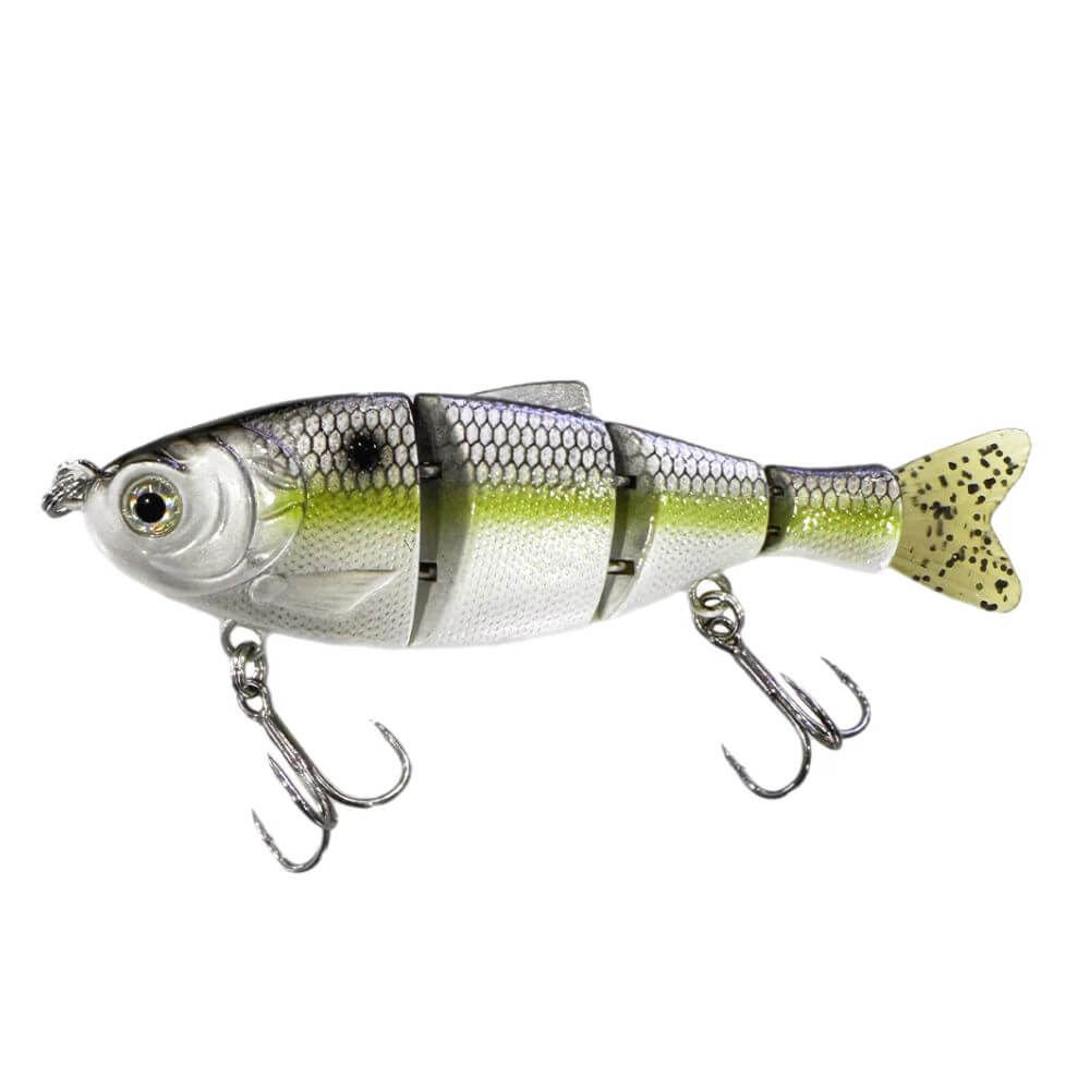 BassMooch Donkey Bite 5.5 Chartreuse Shad - Bait Connection