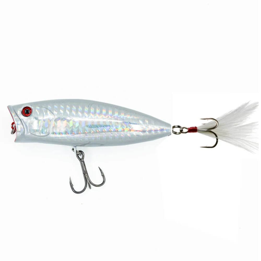 BassMooch Poppa Chewy Topwater Killa Casper Shad - Bait Connection