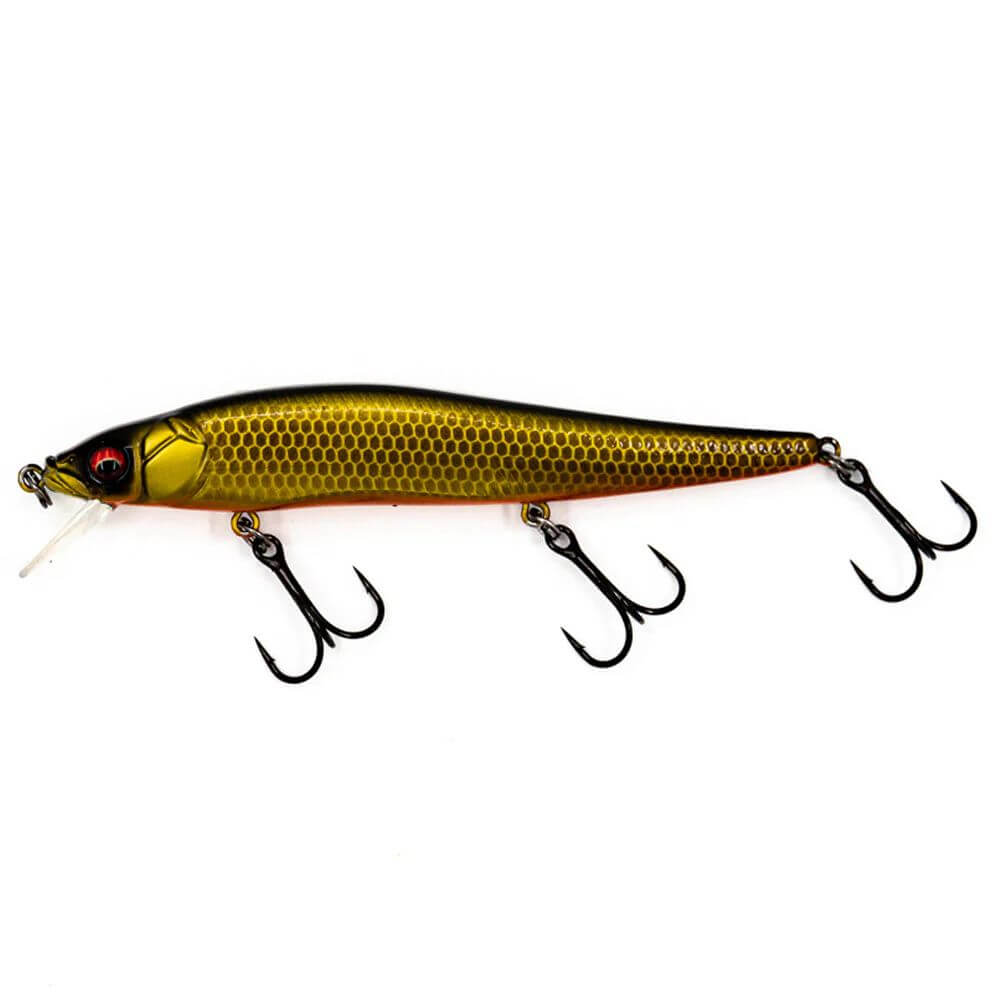 BassMooch Reflector 115 Jerkbait - Florida Gold - Bait Connection