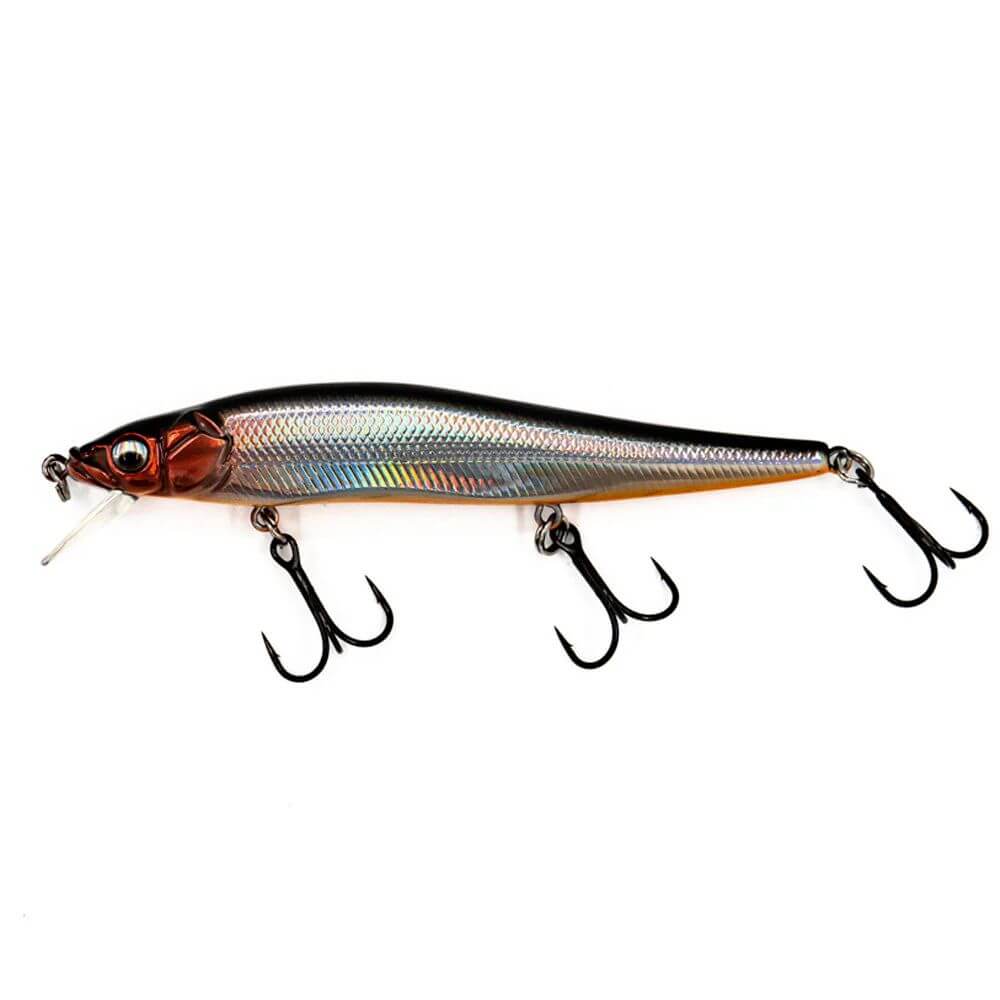 BassMooch Reflector 115 Jerkbait - Red Head - Bait Connection