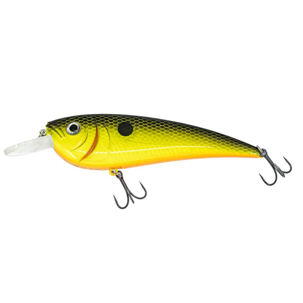 BassMooch Rocky 4.5 - Black Chartreuse - Bait Connection