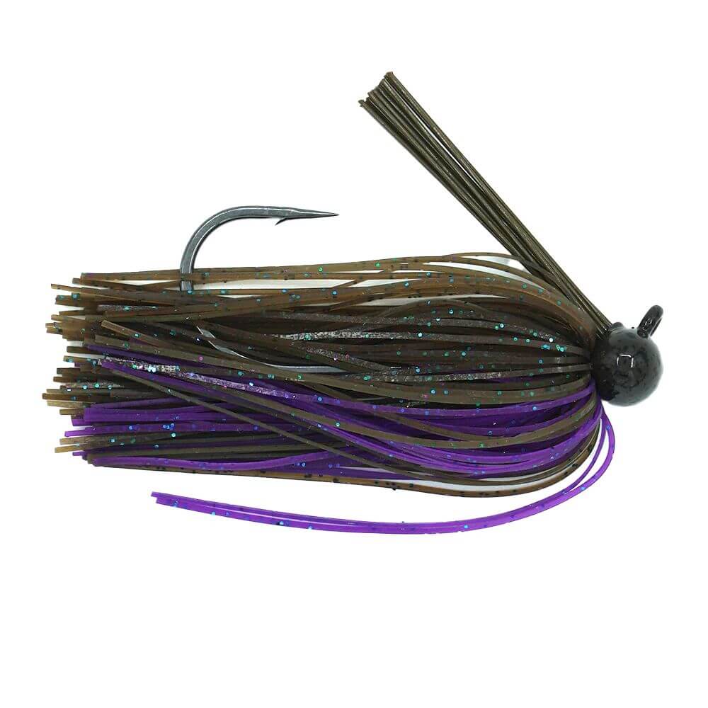 BassMooch Spanky Tungsten Hand-Tied Football Jig - Bait Connection