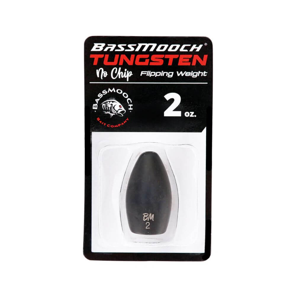 BassMooch Tungsten No-Chip Flipping Weights - Bait Connection