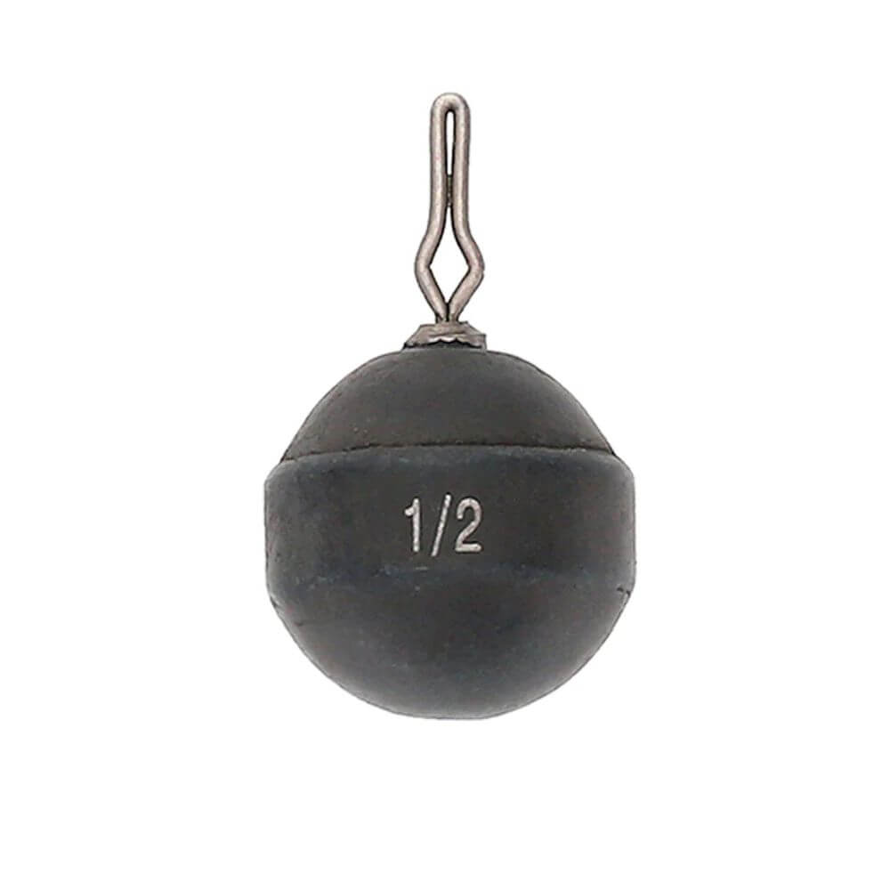 BassMooch Tungsten No-Chip Round Drop Shot Weights - Bait Connection
