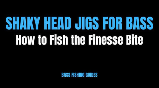 Shaky Head Jigs for Bass: How to Fish the Finesse Bite
