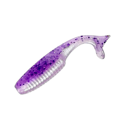Purple Pearl Boot Tail Swimbait 3.25” Soft Baits for fishing