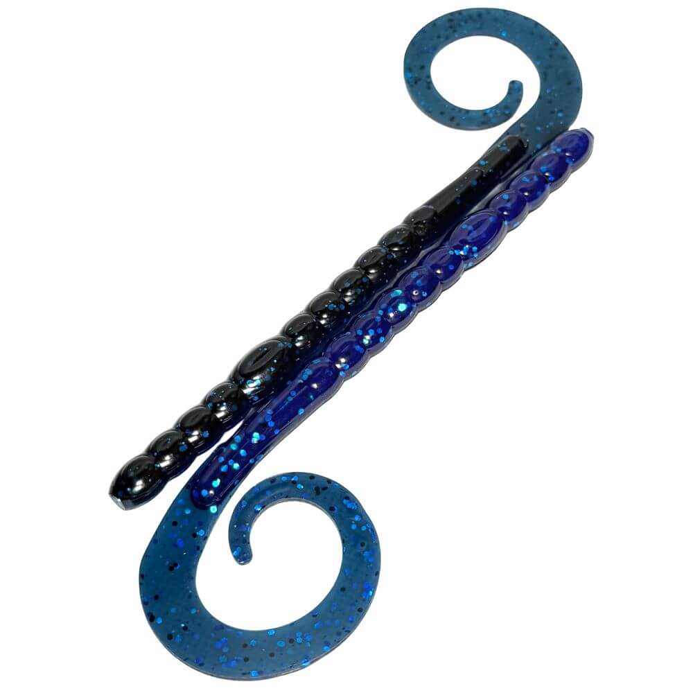 BAIT CONN Curly Tail Worm 10"
