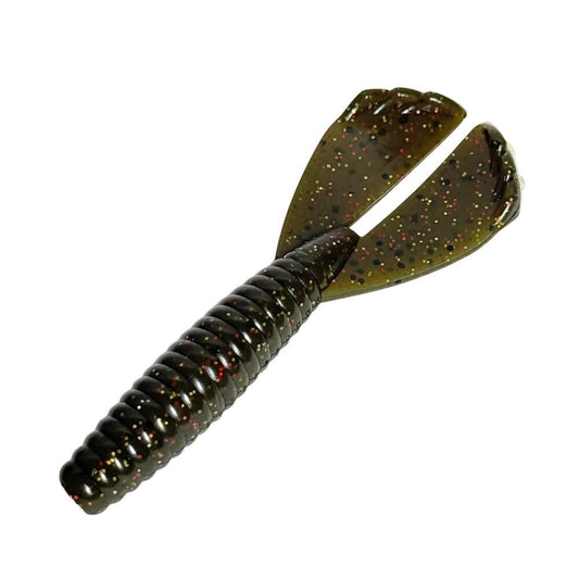 Double Tail Grub 3.5" - Green Pumpkin Magic