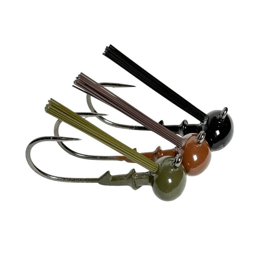 BAIT CONN HW Weedless Football Jig Head - Jig Heads - Bait Connection