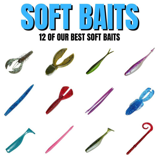 BAIT CONN Mystery Soft Bait Bundle - Soft Baits - Bait Connection