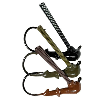 BAIT CONN Weedless Arkie Jig Head - Flipping Jig Heads - Bait Connection