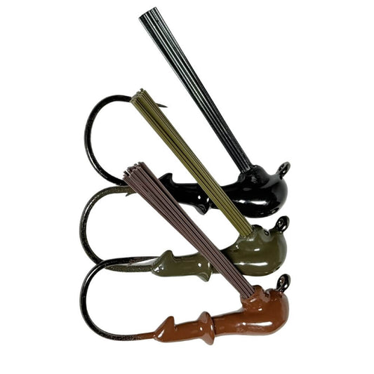 BAIT CONN Weedless Arkie Jig Head - Flipping Jig Heads - Bait Connection
