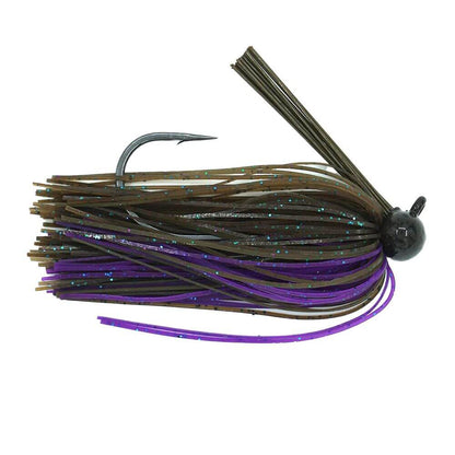 BassMooch Spanky Tungsten Hand-Tied Football Jig - Bait Connection