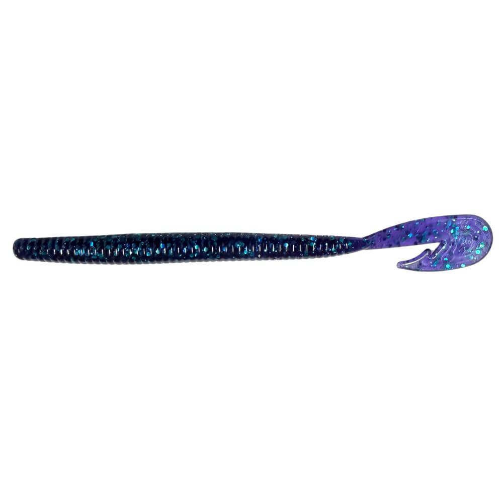 Junebug Ripple Worm 5.75" Soft Baits for fishing
