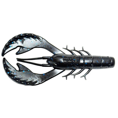 Black Blue Flake Savage Craw 3.5" Soft Baits for fishing