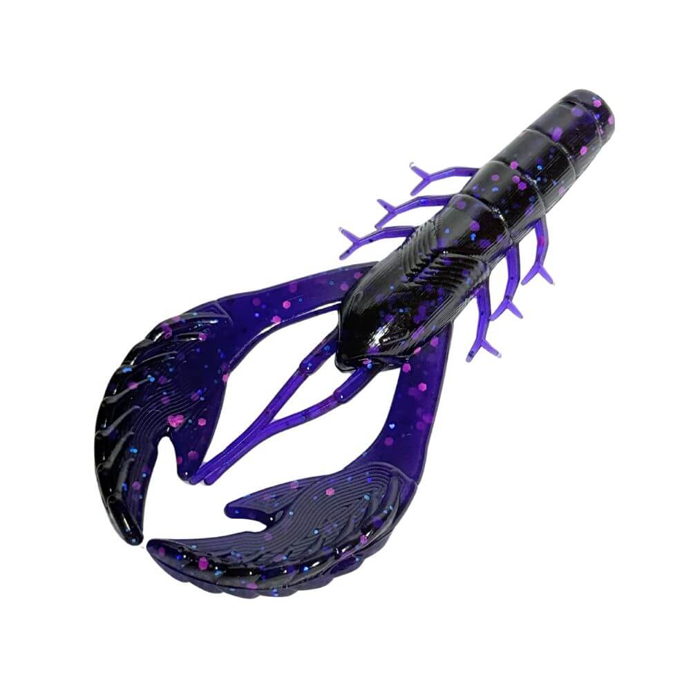 Grape Jelly Savage Craw 3.5" Soft Baits for fishing