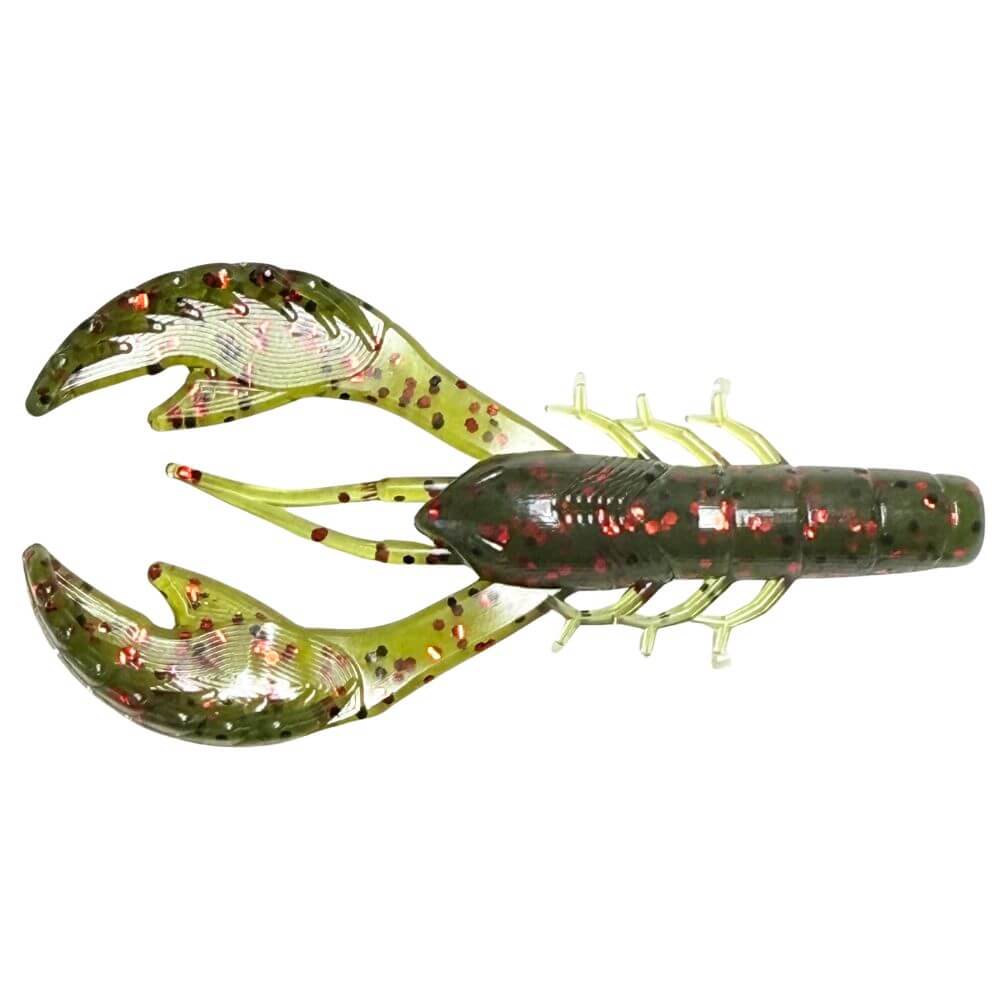 Watermelon Red Savage Craw 3.5" Soft Baits for fishing