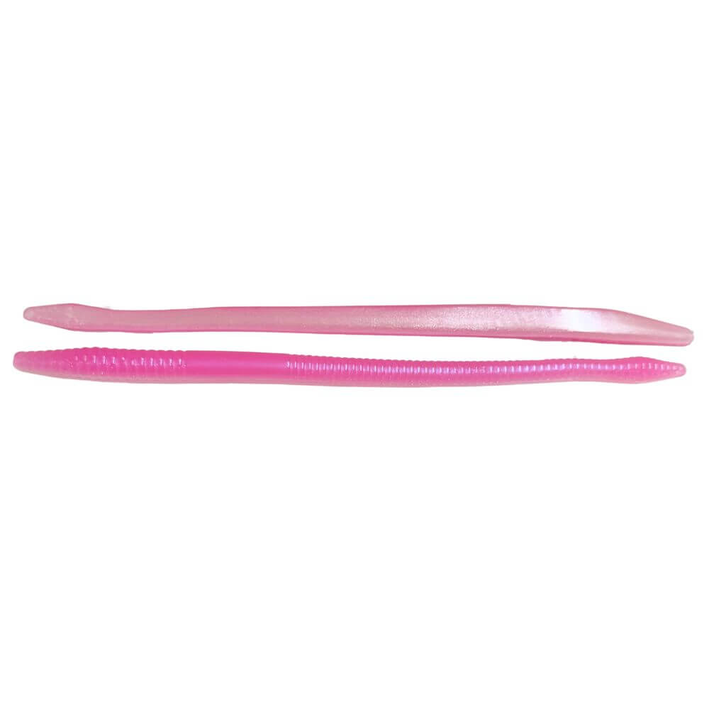 Ghost Morning Dawn Straight Tail Worm 7" Soft Baits for fishing