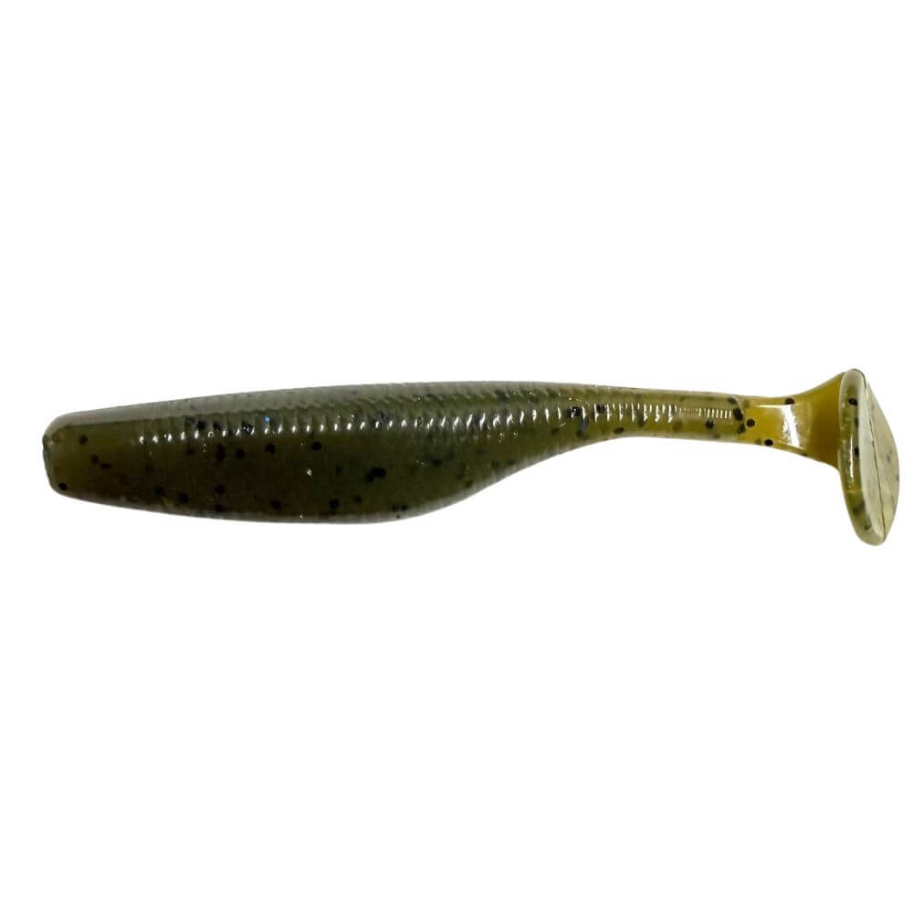 Green Pumpkin Thump Minnow 3.8" Soft Baits for fishing