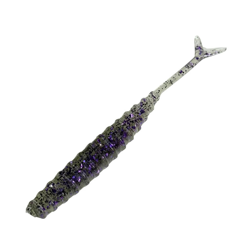 Smoking Purple Equalizer 3.9" Soft Baits for fishing