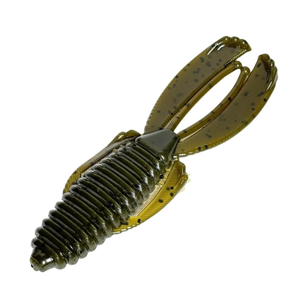 Green Pumpkin Knuckle Bug 4" Soft Baits for fishing